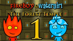 Fireboy and Watergirl in The Forest Temple