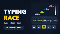 Typing Race